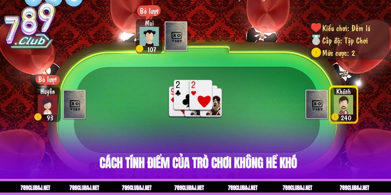 Cách tính điểm của trò chơi không hề khó Cách tính điểm của trò chơi không hề khó
