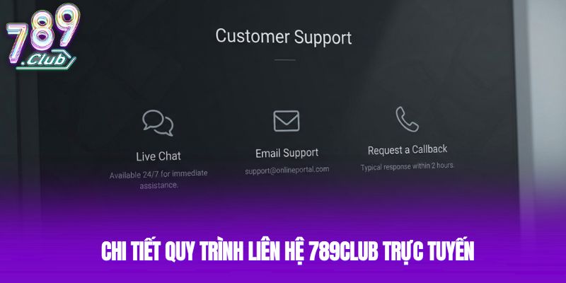 Chi tiết quy trình liên hệ 789club trực tuyến Chi tiết quy trình liên hệ 789club trực tuyến