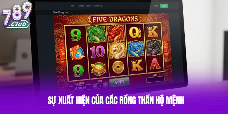 Sự xuất hiện của các rồng thần hộ mệnh